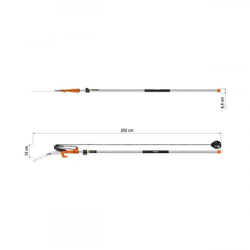 Serrote podador para galhos altos com cabo extens�vel at� 3 m