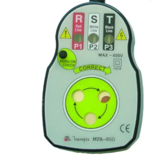 Fasímetro 90 a 600V - MFA-850