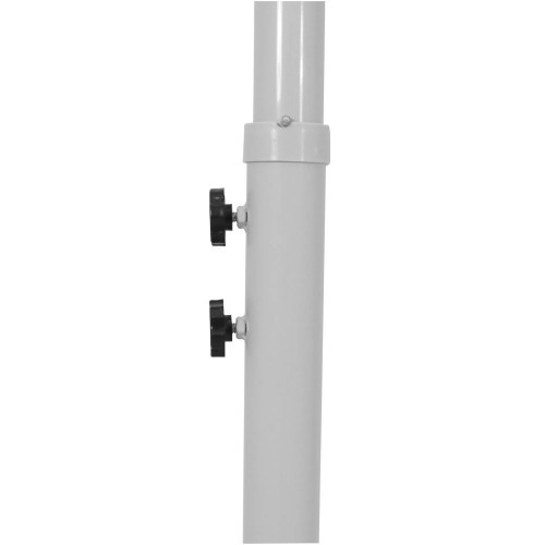 Ombrelone suspenso regul�vel com manivela 2,5 m branco