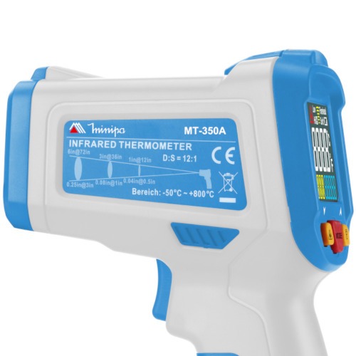 Termmetro infravermelho com mira laser - MT-350A