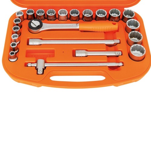 Jogo de soquete estriado 3/8 a 1.1/4 Jogo de soquete estriado 3/8 a 1.1/4