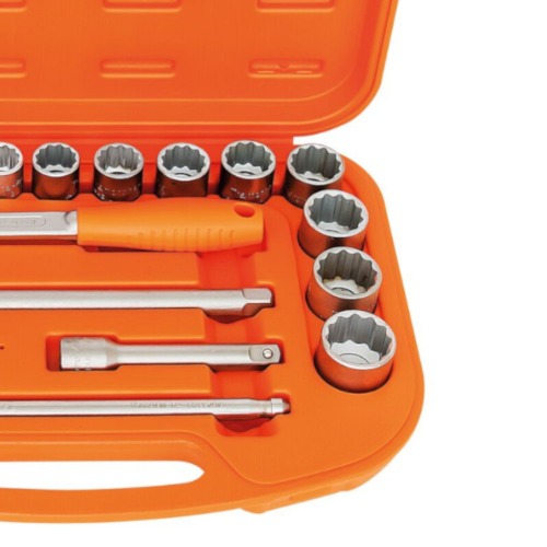 Jogo de soquete estriado 3/8 a 1.1/4 Jogo de soquete estriado 3/8 a 1.1/4