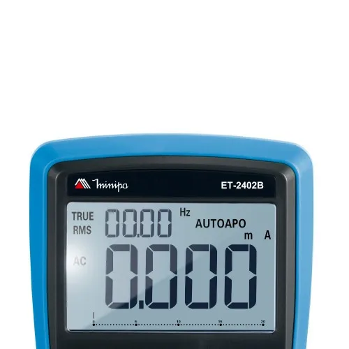 Multímetro digital portátil 600 volts CAT IV - ET-2402B
