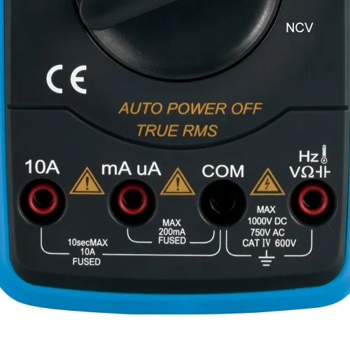 Multímetro digital portátil 600 volts CAT IV - ET-2402B