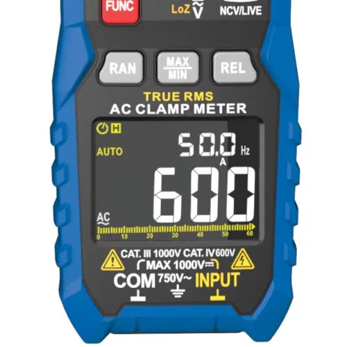 Alicate amperímetro 1000 ampers - ET-3710B