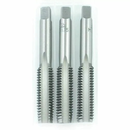 Jogo de macho manual 3/4 x 10 com 3 peas DIN 351