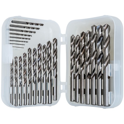 Jogo de brocas ao rpido de 1,0 a 13,0 mm com 25 peas - 43141/525