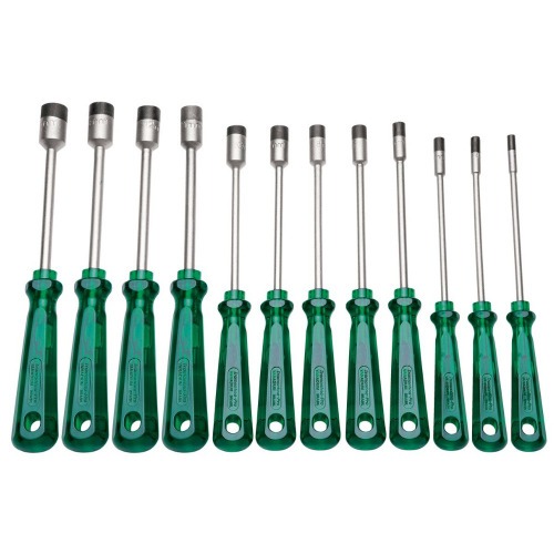 Jogo de chave canhão com 12 peças - EASYGRIP Jogo de chave canhão com 12 peças - EASYGRIP