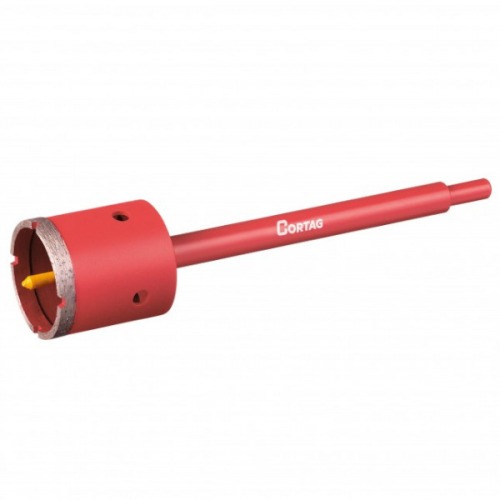 Serra copo diamantada 50 mm com haste de 3/8 Serra copo diamantada 50 mm com haste de 3/8