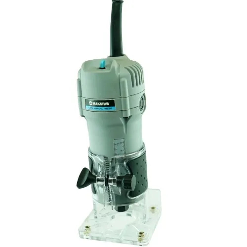 Tupia manual 500W TM.550 + Jogo de fresas para madeira com 12 peças  220V