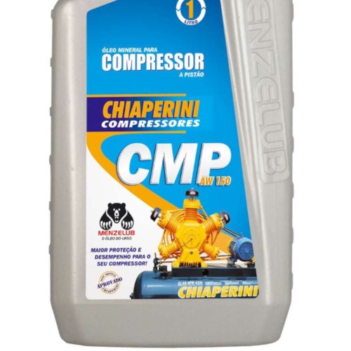 Óleo lubrificante mineral para compressores 1 litro - CMP AW 150 Óleo lubrificante mineral para compressores 1 litro - CMP AW 150