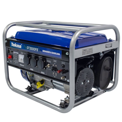 Gerador de energia 3,1 Kva a gasolina partida manual com AVR - GT3500FB  110V/220V Gerador de energia 3,1 Kva a gasolina partida manual com AVR - GT3500FB  110V/220V