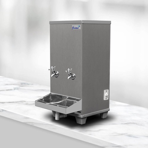 Bebedouro industrial de mesa 25 Litros em aço inox  220V Bebedouro industrial de mesa 25 Litros em aço inox  220V