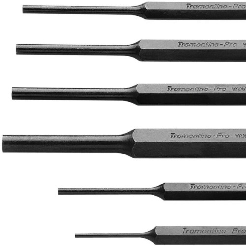 Jogo de saca-pinos paralelo com 6 peças Jogo de saca-pinos paralelo com 6 peças