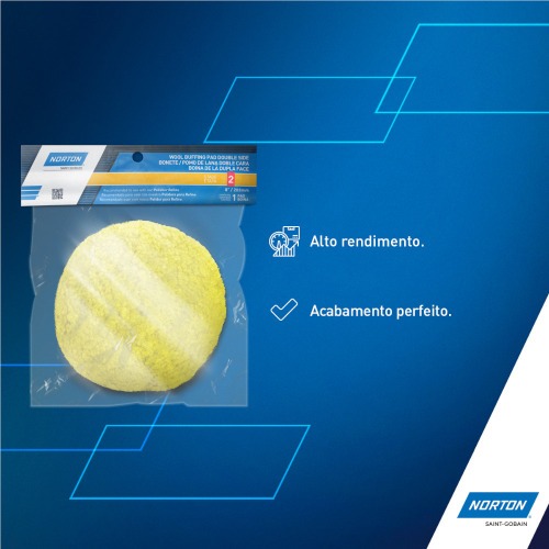 Boina de lã dupla face para polimento 8 Boina de lã dupla face para polimento 8