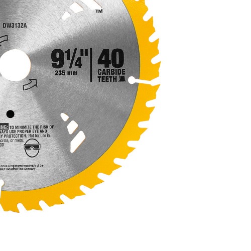 Disco de serra circular 235 x 22 para madeira e laminado 40 dentes - DW-3132A Disco de serra circular 235 x 22 para madeira e laminado 40 dentes - DW-3132A