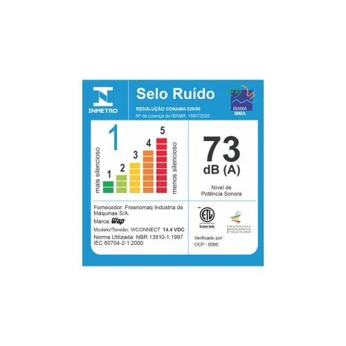 Robô aspirador de pó Wi-fi Comando de voz - ROBOT WCONNECT  110V/220V