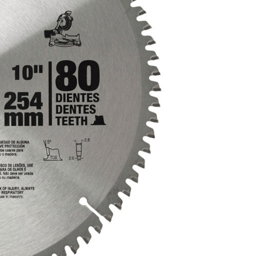 Disco de serra para alumnio 10