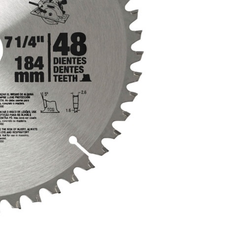 Disco de serra para madeira 7.1/4