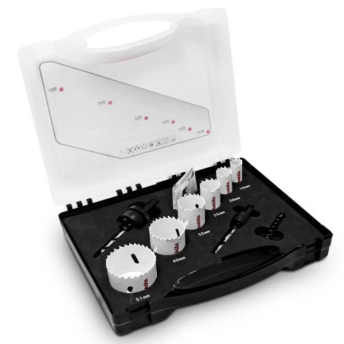 Jogo de serra copo 16 à 51 mm com 6 peças  Jogo de serra copo 16 à 51 mm com 6 peças