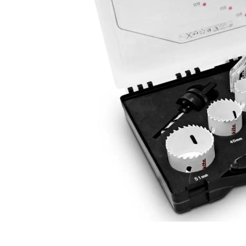 Jogo de serra copo 16 à 51 mm com 6 peças  Jogo de serra copo 16 à 51 mm com 6 peças