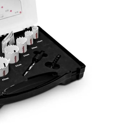 Jogo de serra copo 16 à 51 mm com 6 peças  Jogo de serra copo 16 à 51 mm com 6 peças