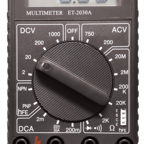 Multímetro digital portátil - ET-2030A Multímetro digital portátil - ET-2030A