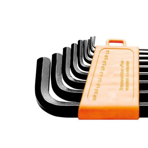 Jogo chave allen abaulada 1,5 a 10 mm com 09 peças Jogo chave allen abaulada 1,5 a 10 mm com 09 peças