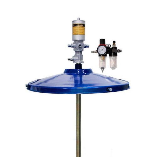 Propulsora pneum�tica para graxa para tambor de 200kg