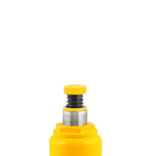 Macaco hidrulico tipo garrafa capacidade de 3 toneladas amarelo