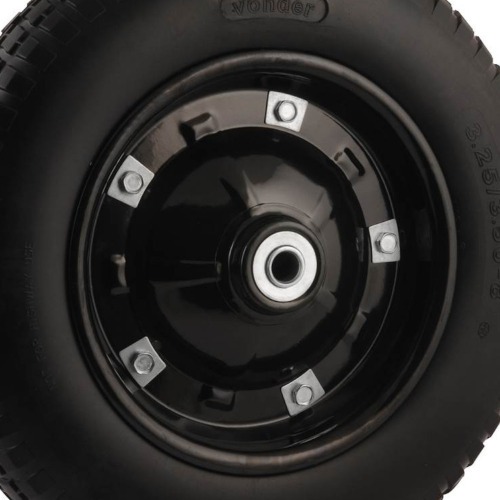 Roda completa com pneu maciço 3/4 Roda completa com pneu maciço 3/4