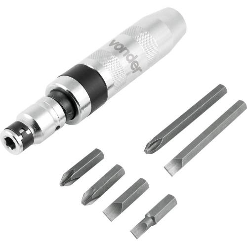 Martelete de impacto manual com 6 bits