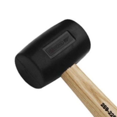 Martelo de borracha 48 mm - 259 - 225 Martelo de borracha 48 mm - 259 - 225