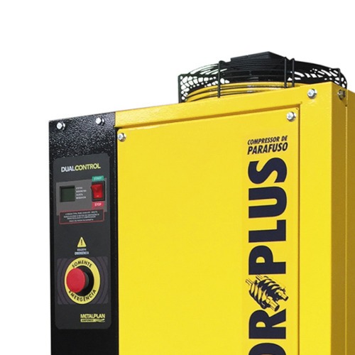 Compressor de ar de parafuso 4 hp 70 litros 7 bar monofásico 220V - Rotor Plus 4  220V Compressor de ar de parafuso 4 hp 70 litros 7 bar monofásico 220V - Rotor Plus 4  220V