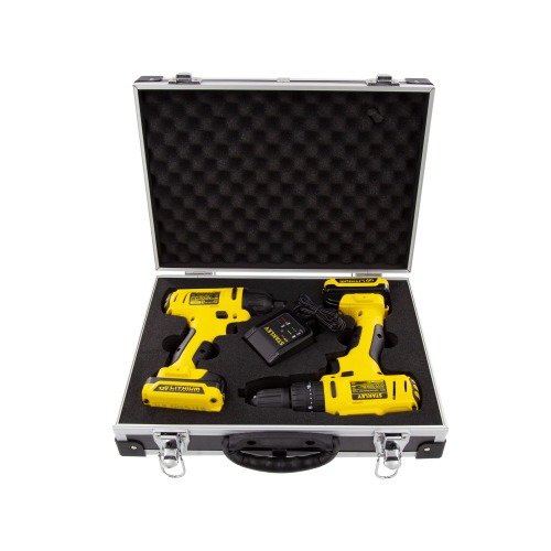 Combo Furadeira Parafusadeira de impacto + Parafusadeira de impacto 12V - SCHI121S2FK-BR  110V/220V