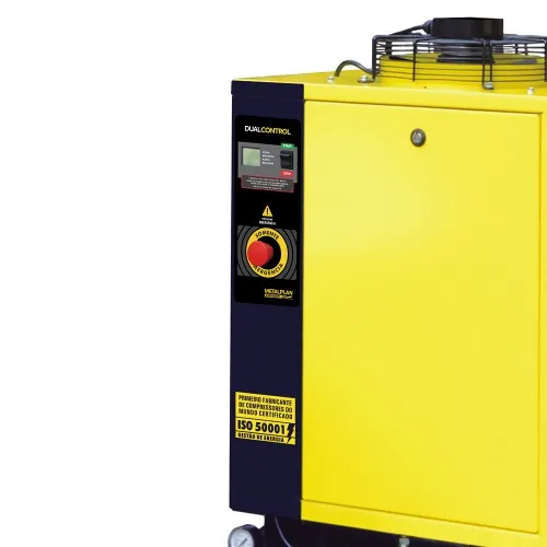 Compressor de ar de parafuso 6 hp 100 litros 12 bar trifásico 220V - Rotor Plus 6