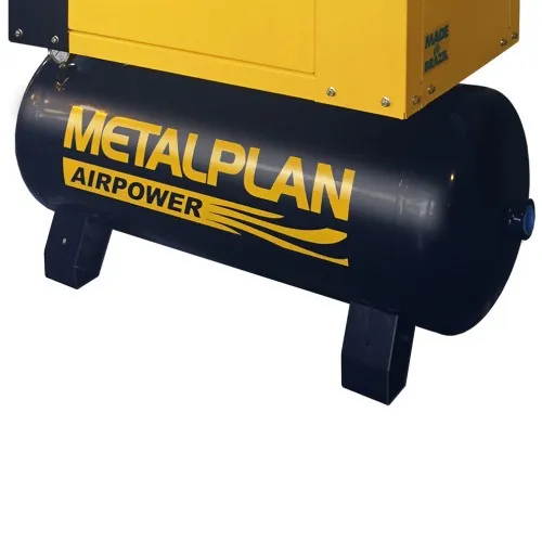 Compressor de ar de parafuso 10 hp 100 litros 9 bar 220V - Rotor Plus 10