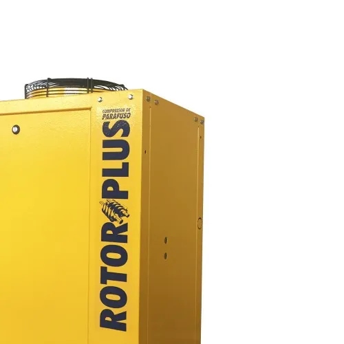 Compressor de ar de parafuso 10 hp 100 litros 9 bar 220V - Rotor Plus 10