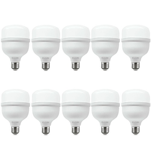Kit 10 Lâmpadas led super bulbo 20W 1680 lúmens branca fria - A80  110V/220V Kit 10 Lâmpadas led super bulbo 20W 1680 lúmens branca fria - A80  110V/220V