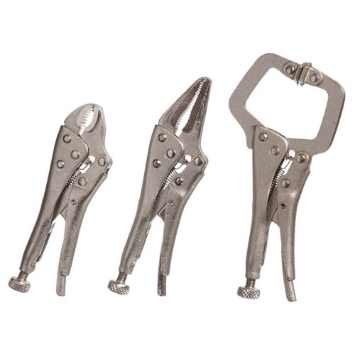 Alicate de pressão jogo com 3 peças - V-3 Alicate de pressão jogo com 3 peças - V-3