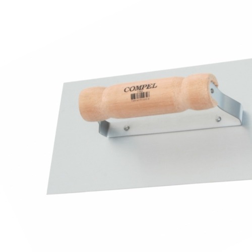 Desempenadeira em aço lisa 12 x 25,5 cm Desempenadeira em aço lisa 12 x 25,5 cm