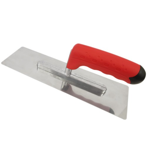 Desempenadeira de inox com cabo emborrachado  Desempenadeira de inox com cabo emborrachado