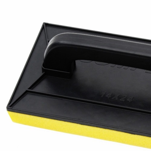 Desempenadeira plástica com esponja 14 x 24 cm Desempenadeira plástica com esponja 14 x 24 cm