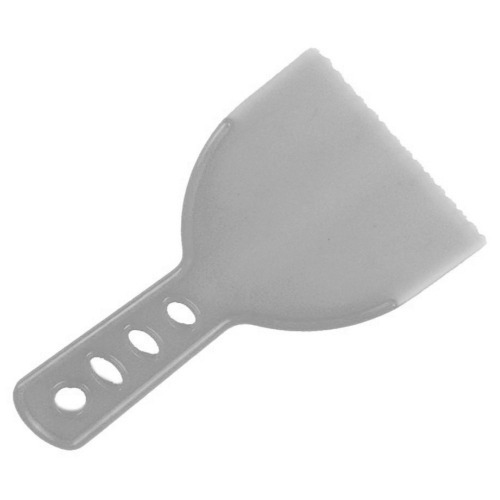 Espátula plástica dentada 100 mm Espátula plástica dentada 100 mm