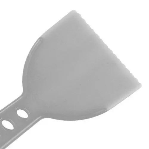 Espátula plástica dentada 100 mm