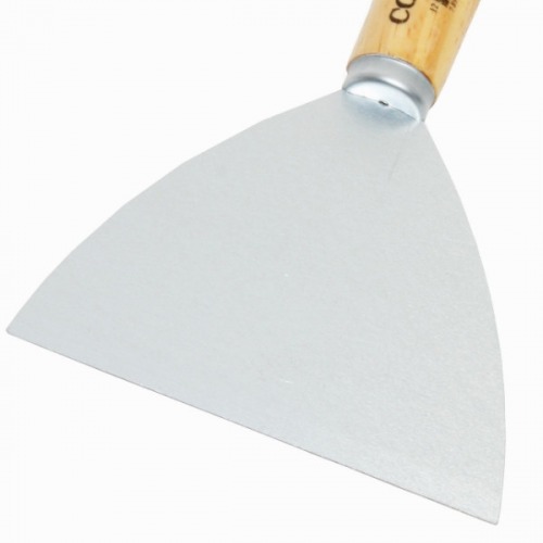 Espátula em aço temperado com cabo de madeira nº 12 Espátula em aço temperado com cabo de madeira nº 12