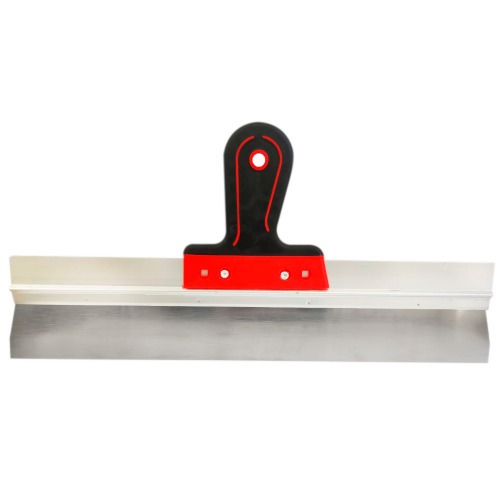 Esptula de ao inox 450 mm cabo emborrachado