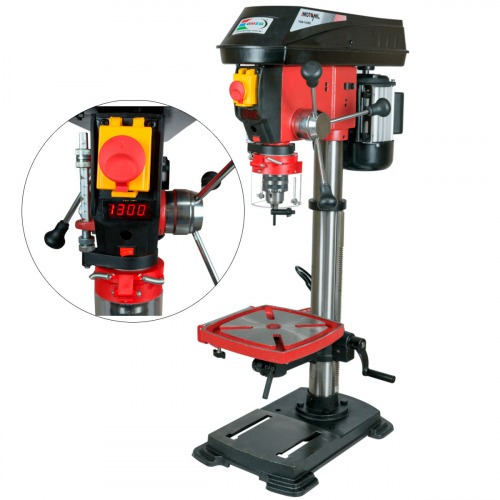 Furadeira de bancada eletrônica 1/2 hp com mandril 5/8 Furadeira de bancada eletrônica 1/2 hp com mandril 5/8