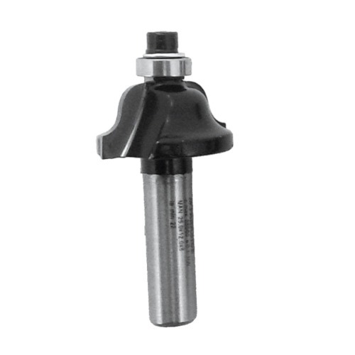 Jogo de fresas para madeira 8 mm com 6 peças 21129 - RZ-ACT06 Jogo de fresas para madeira 8 mm com 6 peças 21129 - RZ-ACT06