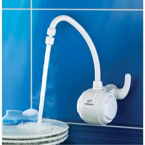 Torneira elétrica de parede bica móvel 4500 watts - Versátil  110V